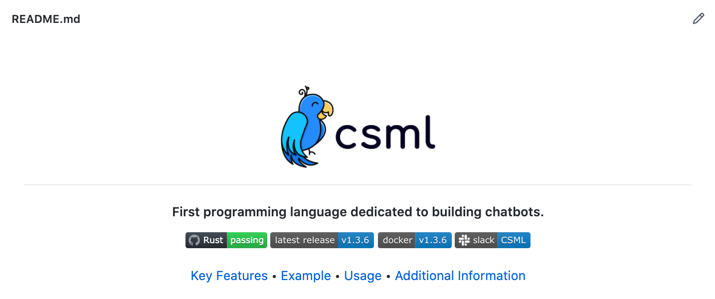 CSML open source programming language