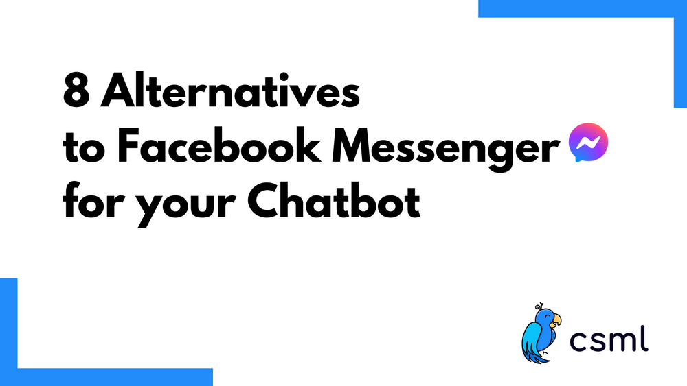 Alternative to facebook messenger for your chatbot