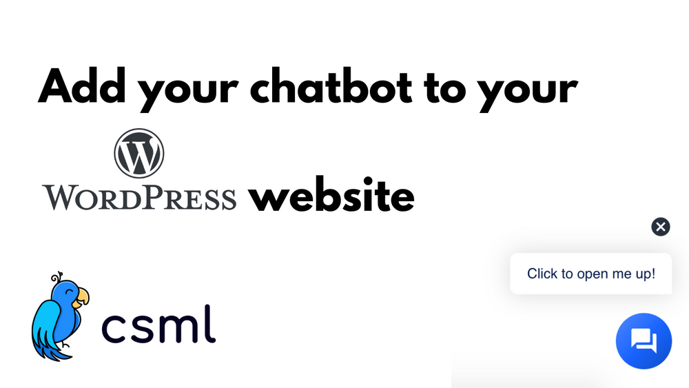 Chatbot for your wordpress website
