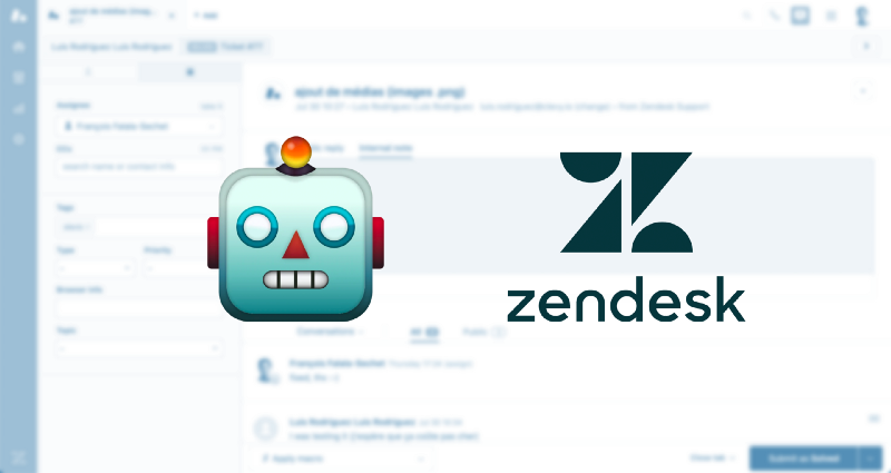 customer support chatbot with zendesk
